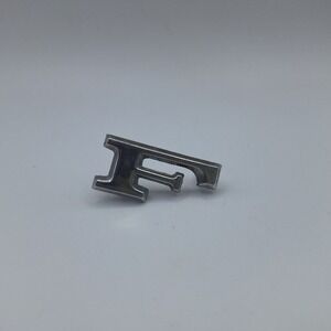 Ford Emblem F 90991 Letter Chrome Metal Vintage Car Truck Badge Part 16605‎